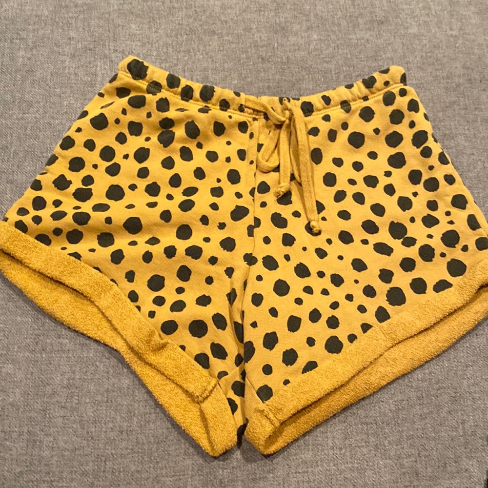 LNA leopard shorts